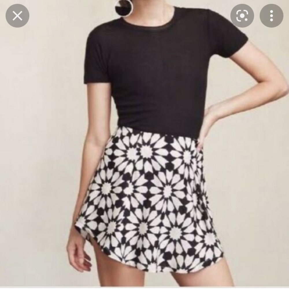 Reformation mini skirt